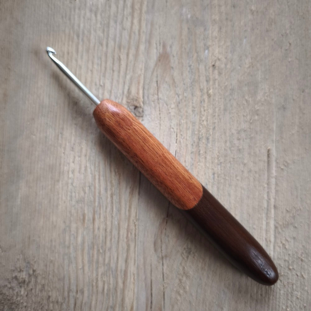 Knitbrooks Handmade Crochet Hook - 2 woods
