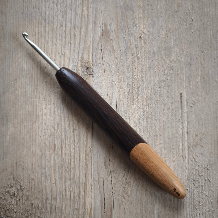 Knitbrooks Handmade Crochet Hook - 2 woods