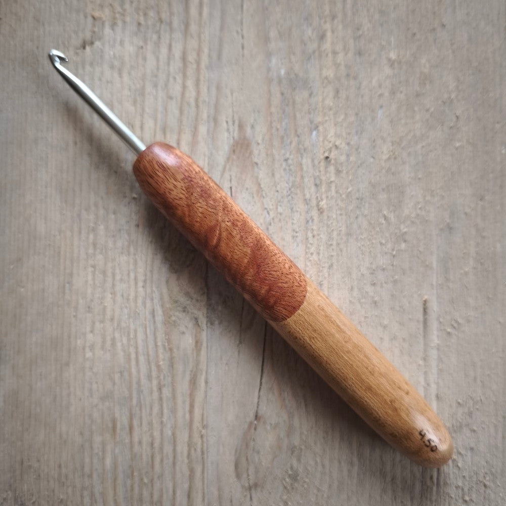 Knitbrooks Handmade Crochet Hook - 2 woods