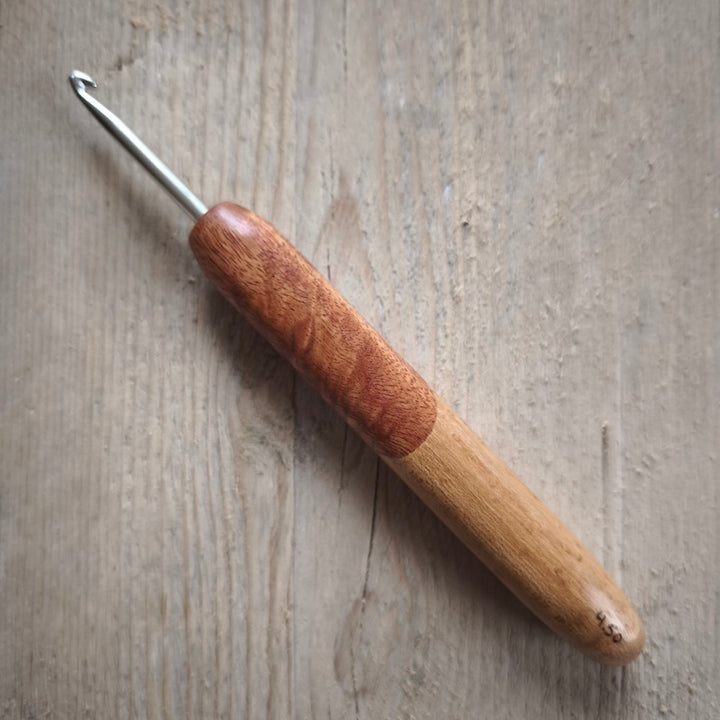 Knitbrooks Handmade Crochet Hook - 2 woods
