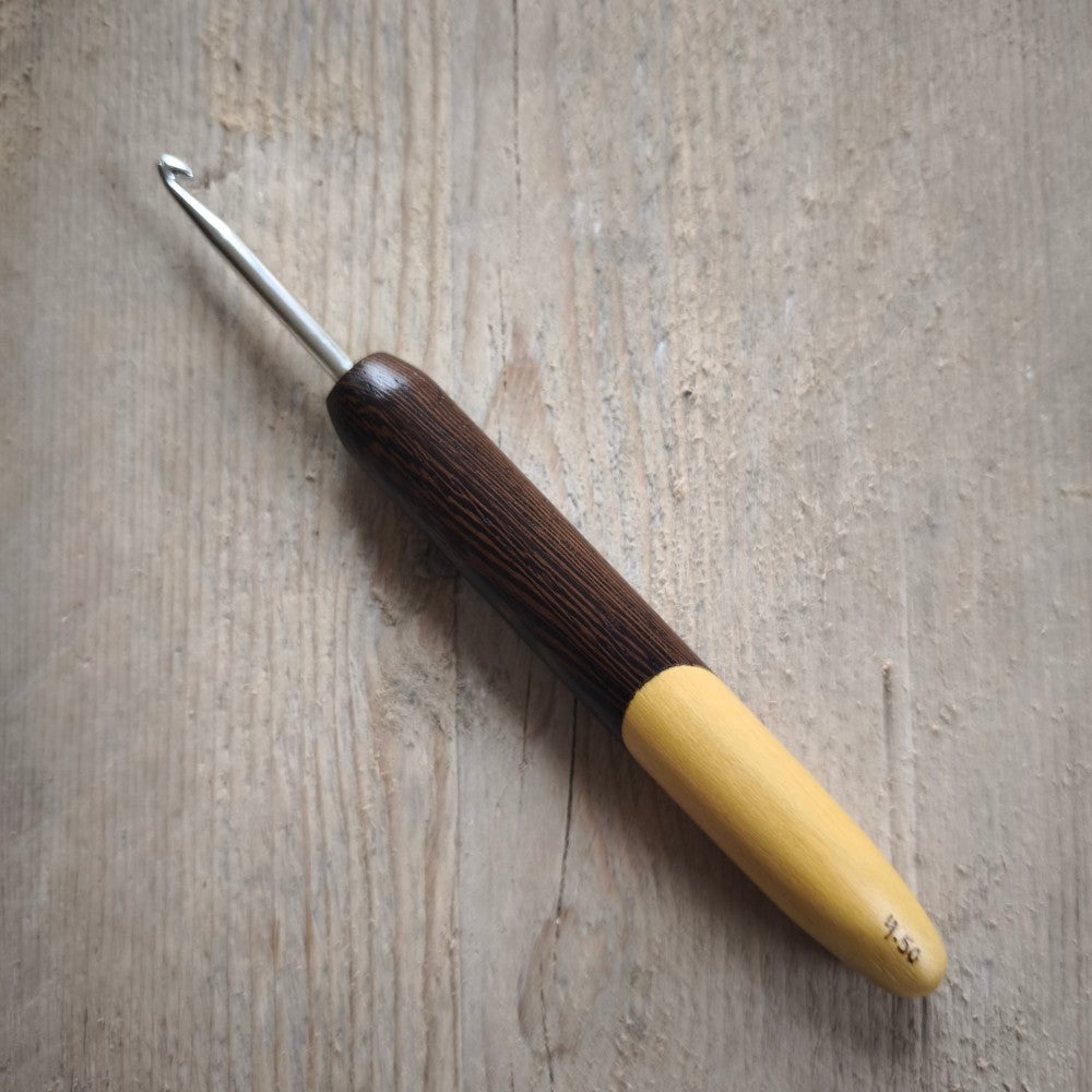 Knitbrooks Handmade Crochet Hook - 2 woods