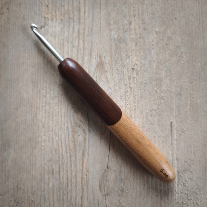 Knitbrooks Handmade Crochet Hook - 2 woods