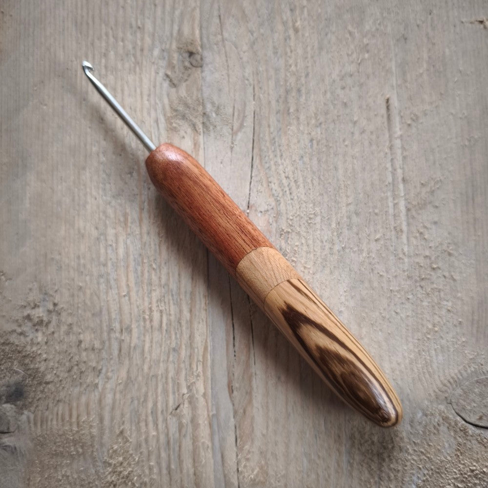 Knitbrooks Handmade Crochet Hook - 3 woods