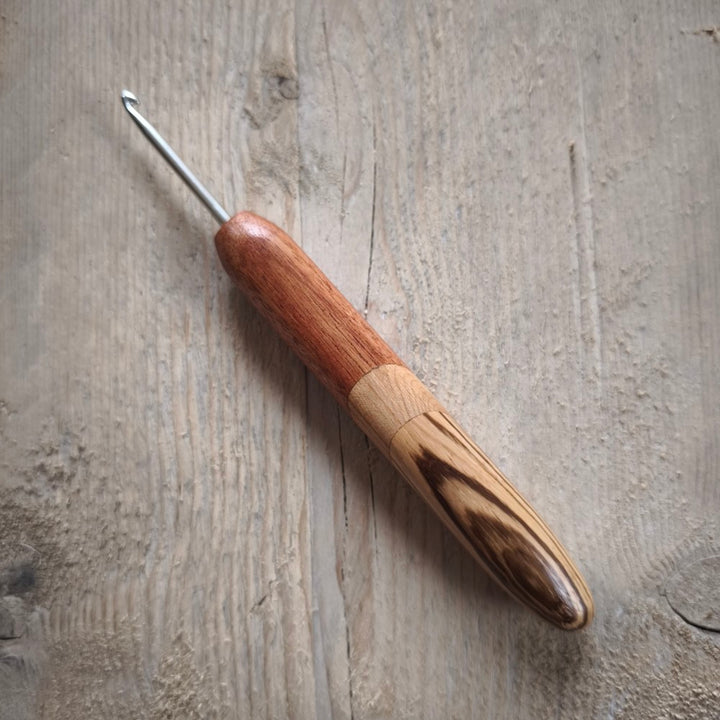 Knitbrooks Handmade Crochet Hook - 3 woods