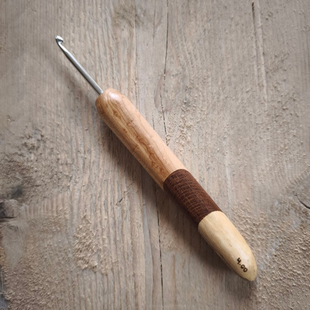Knitbrooks Handmade Crochet Hook - 3 woods