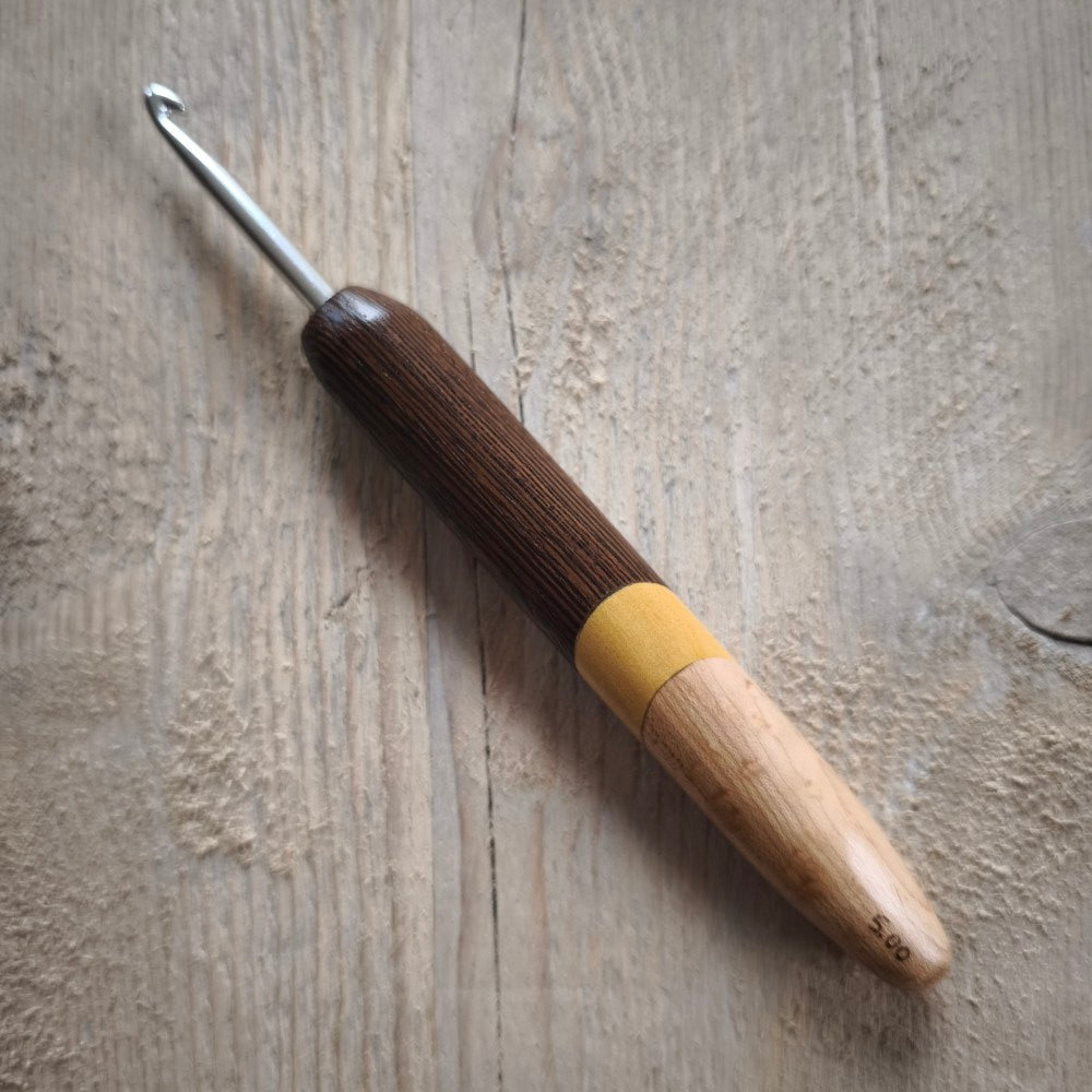 Knitbrooks Handmade Crochet Hook - 3 woods