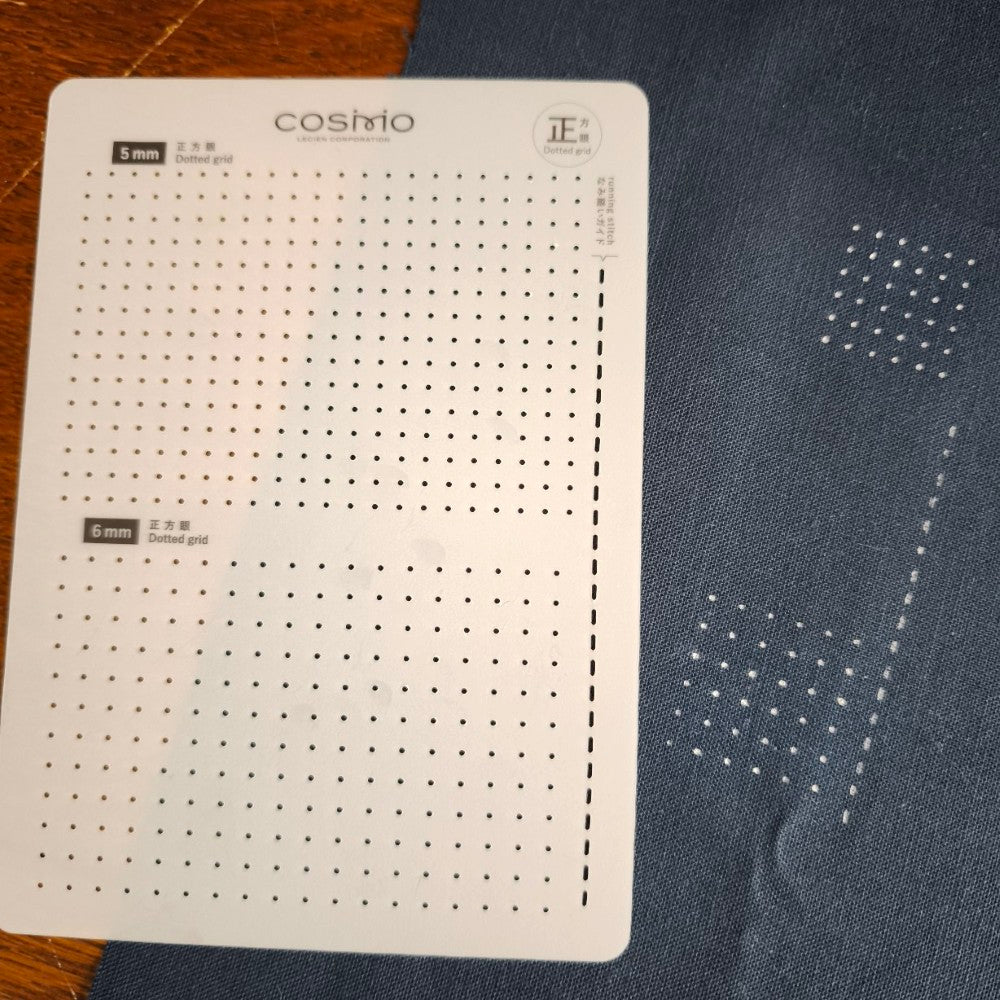Sashiko Template - straight grid