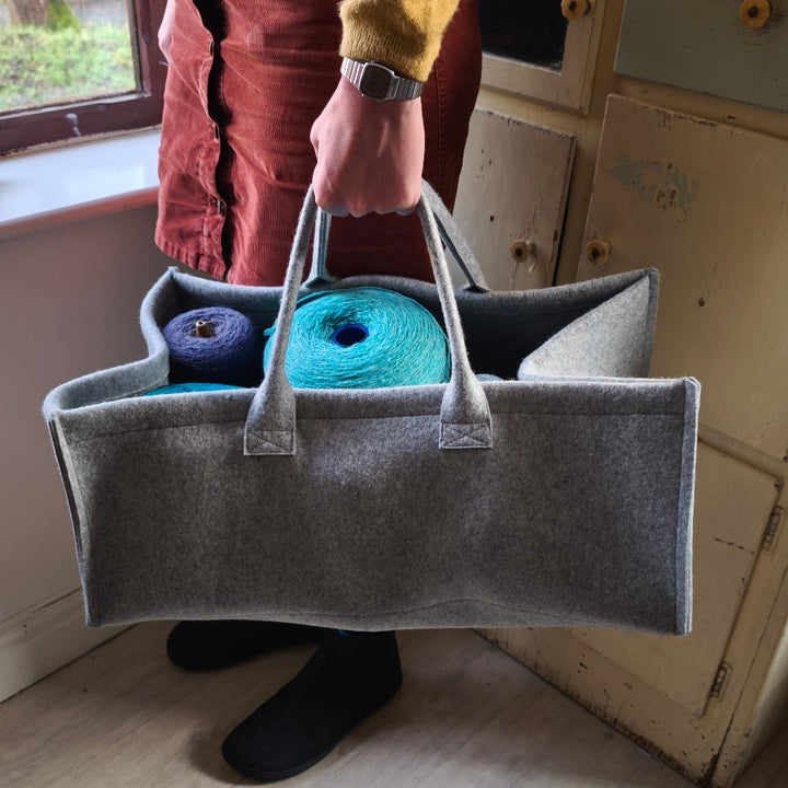 Giant Wool Felt Storage Basket