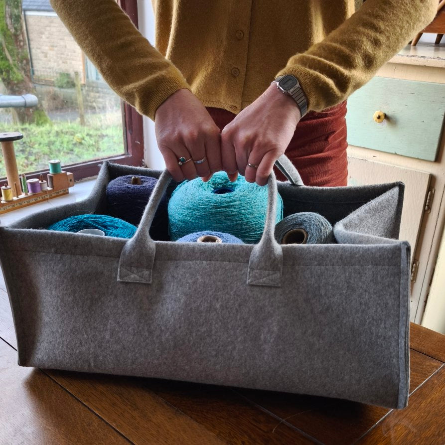 Giant Wool Felt Storage Basket