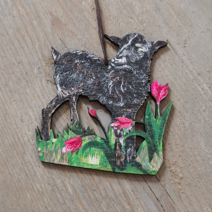 Nature Wooden Decoration by Clare O'Neill