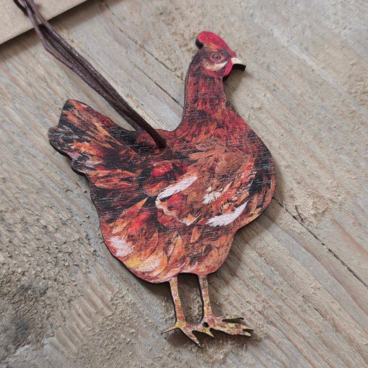 Nature Wooden Decoration by Clare O'Neill