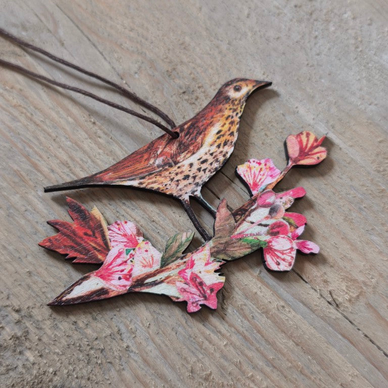 Nature Wooden Decoration by Clare O'Neill