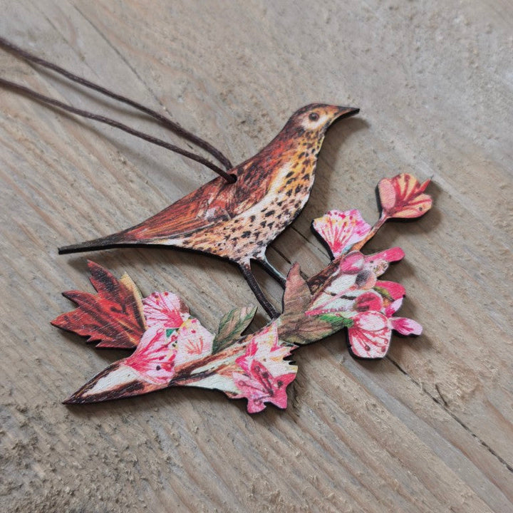 Nature Wooden Decoration by Clare O'Neill