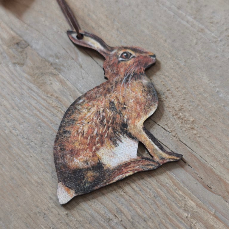 Nature Wooden Decoration by Clare O'Neill