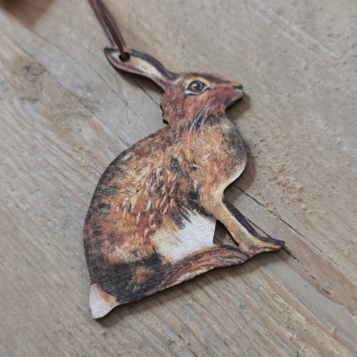 Nature Wooden Decoration by Clare O'Neill