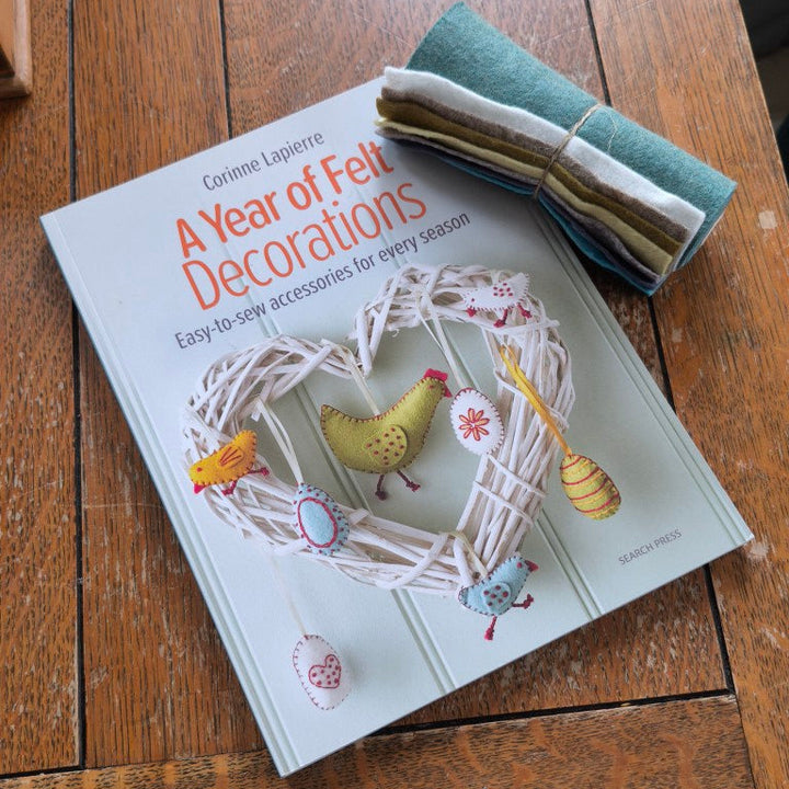 A Year of Felt Decorations by Corrine Lapierre