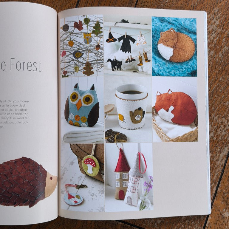 A Year of Felt Decorations by Corrine Lapierre