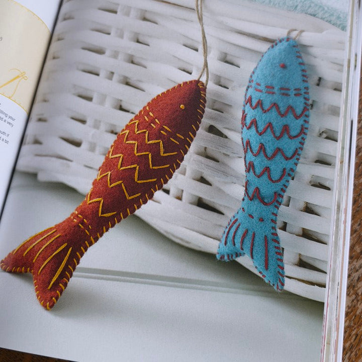 A Year of Felt Decorations by Corrine Lapierre