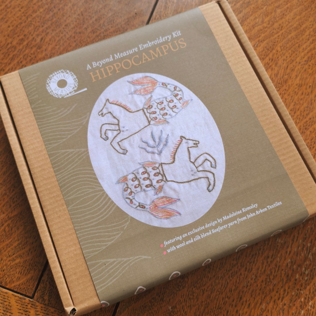 Hippocampus Embroidery Kit