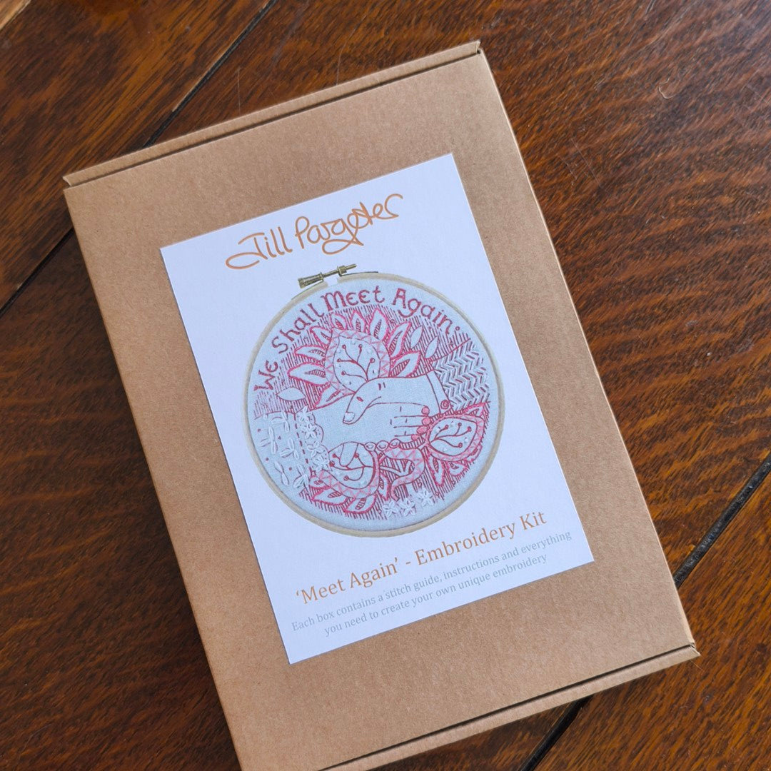 Jill Pargeter Embroidery Kit - Meet Again
