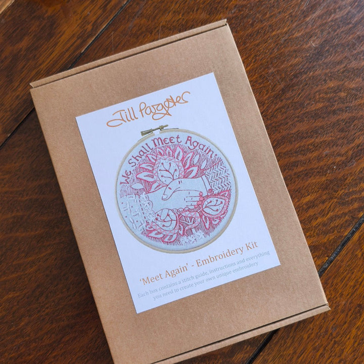 Jill Pargeter Embroidery Kit - Meet Again
