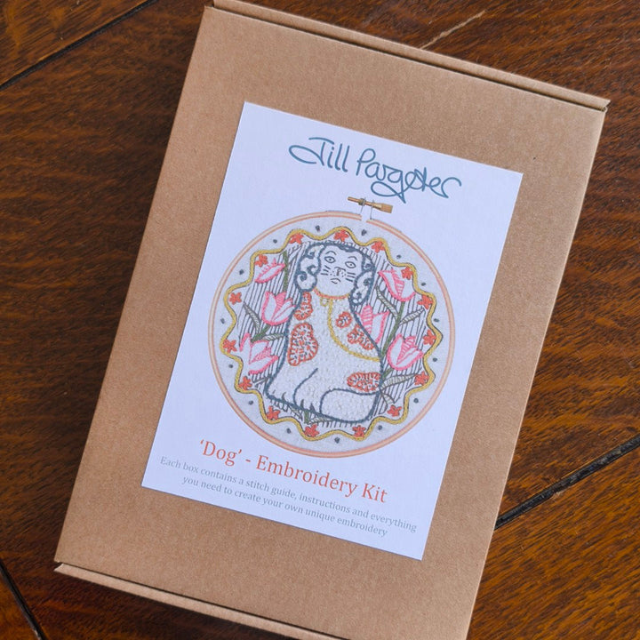 Jill Pargeter Embroidery Kit - Dog
