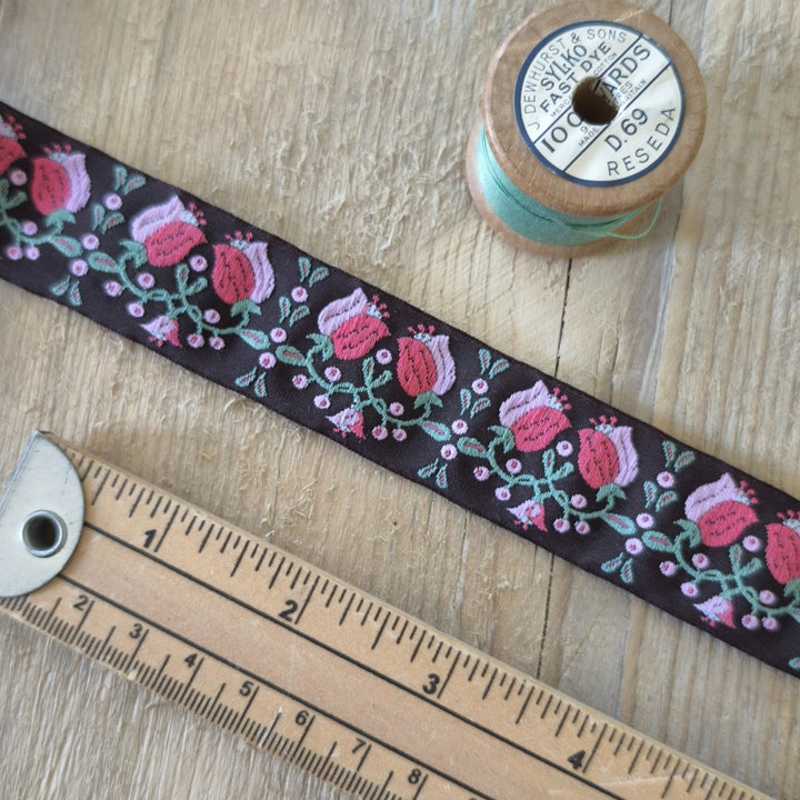 Kafka Campanula Ribbon 30mm wide - per 50cm length