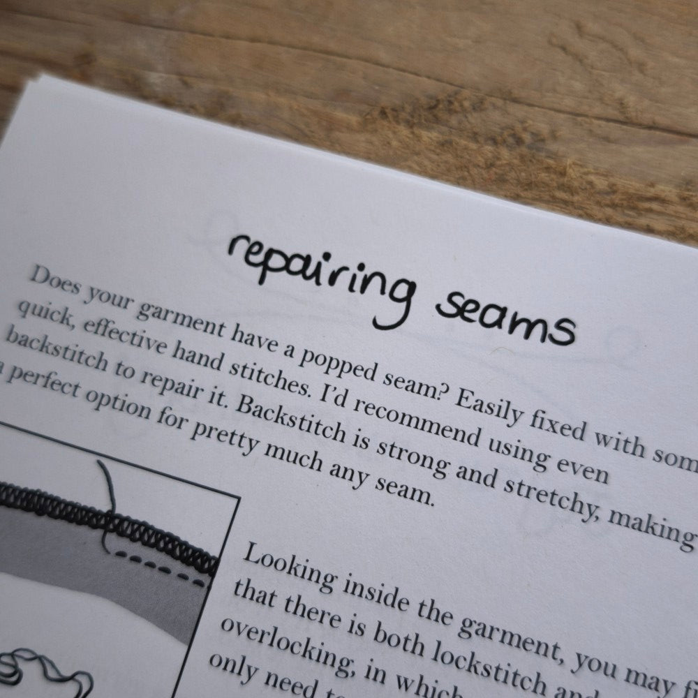 Festive Hand Sewing by Louisa Owen Sonstroem