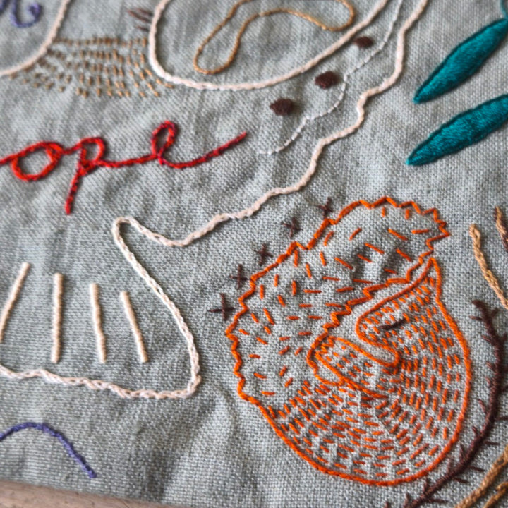 Hope Embroidery Kit designed by Ginger Becky