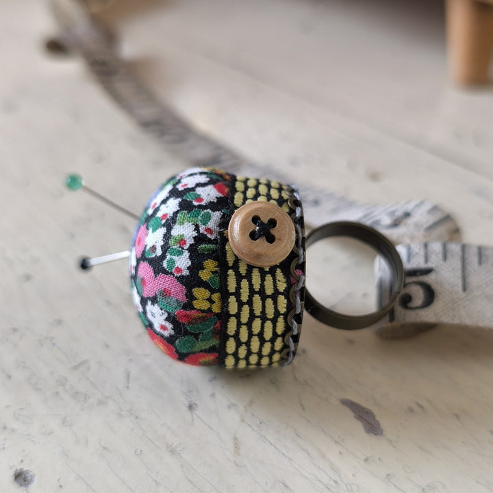Mini Pincushion Ring by Wychbury Designs