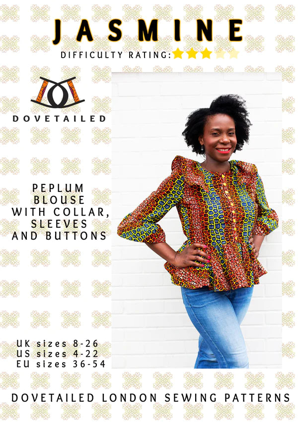 Peplum sales blouse uk