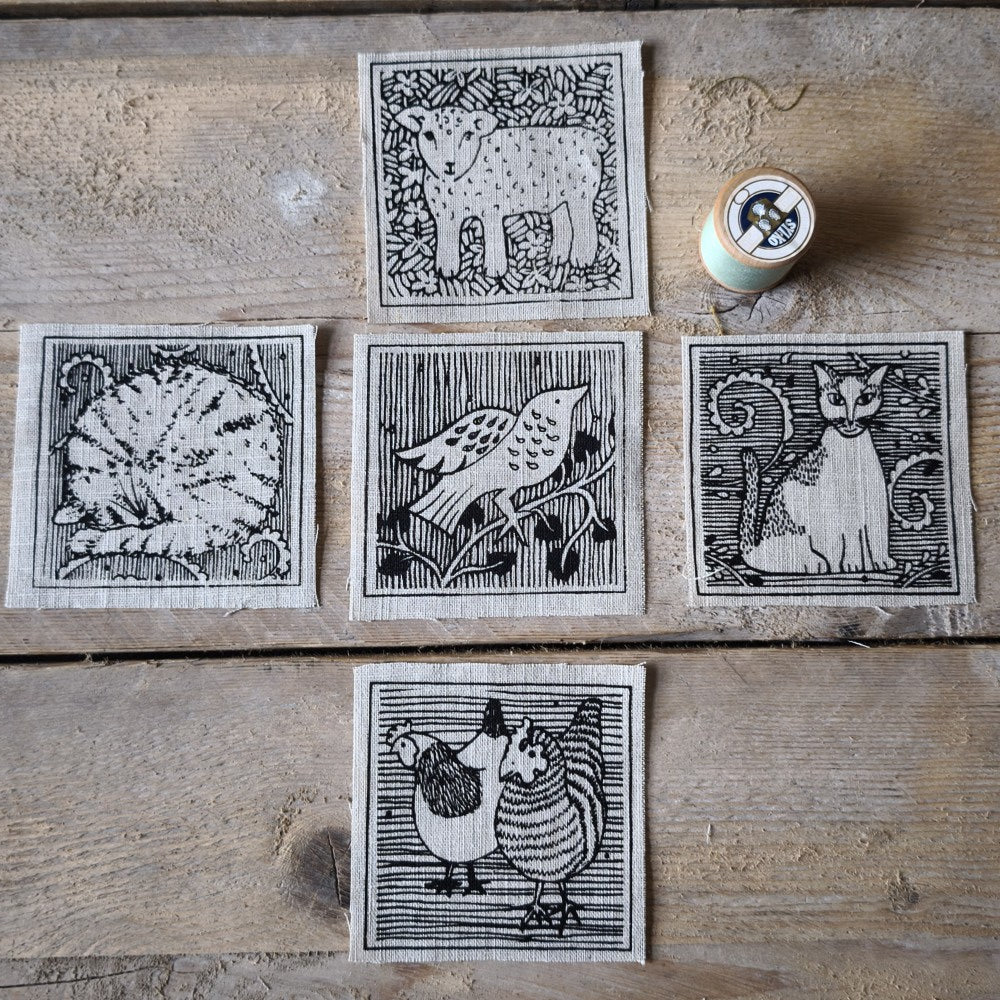 Jill Pargeter Linen Patches pack