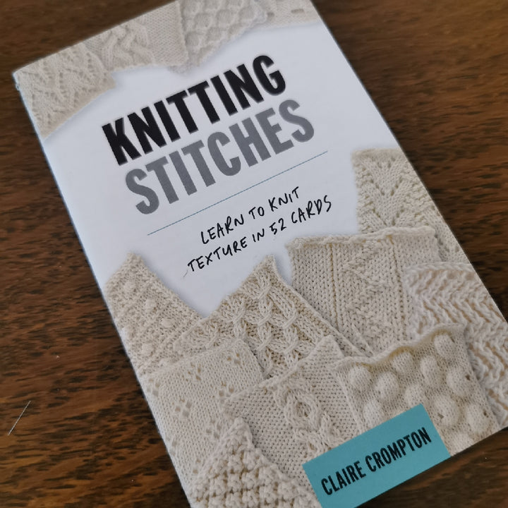 The Knitting Stitches Card Deck by Claire Crompton