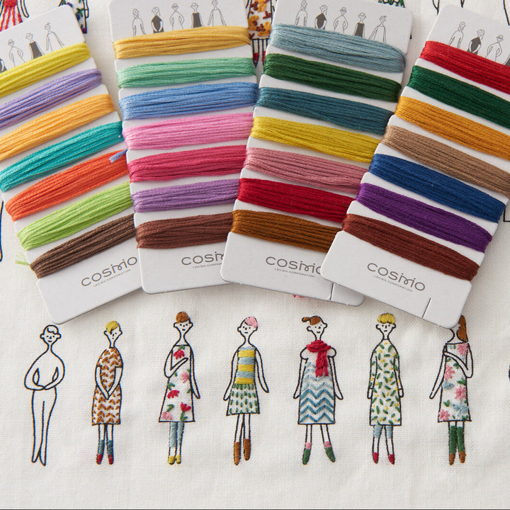 Lecien Ladies 100 Ne-San Thread Card