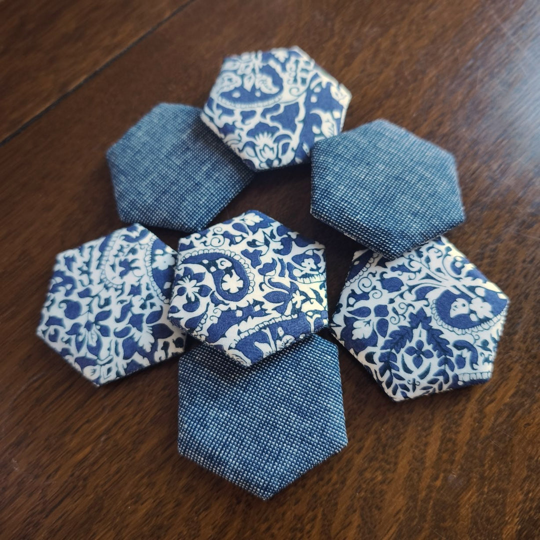 Dhurata Davies Pattern Weights - modern Liberty collection