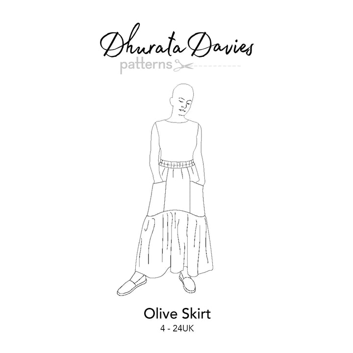 Dhurata Davies - Olive Skirt Pattern