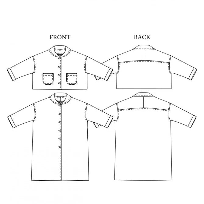 Merchant & Mills Sanda Coat Pattern