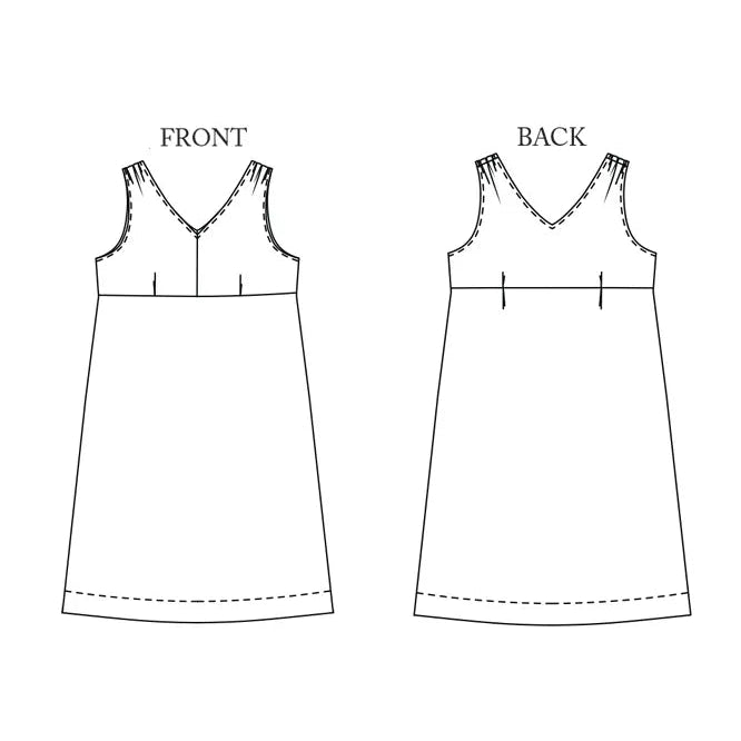 Merchant & Mills Lilian Dress Pattern XS-XXL