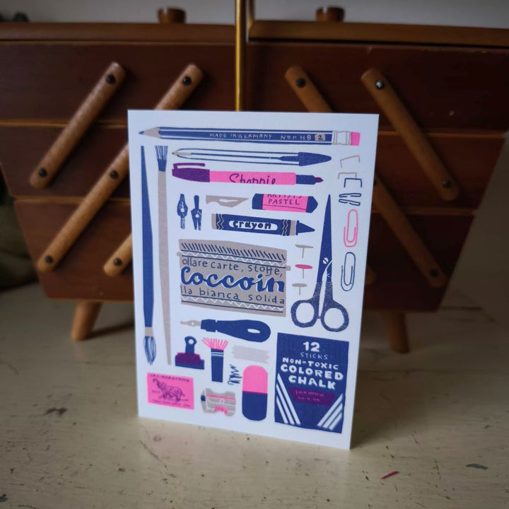The Printed Peanut Greetings Card