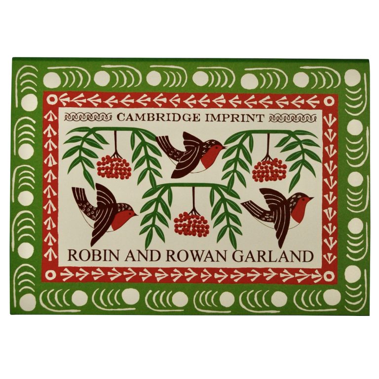 Cambridge Imprint Press-out Robin and Rowan Garland