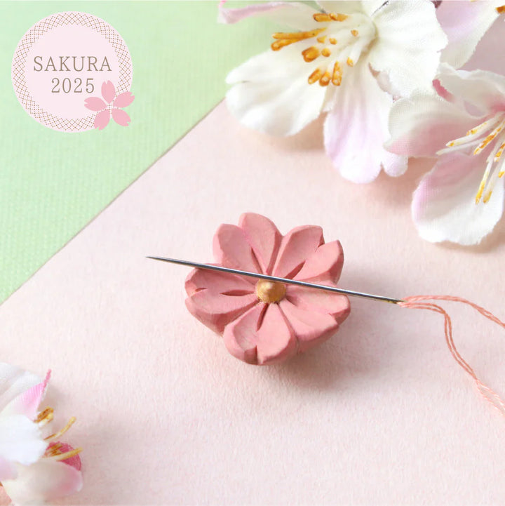 Cohana Sakura 2025  - Wooden Needle Minder