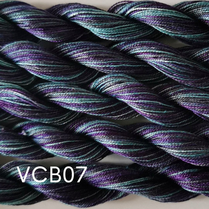 Paint Box Threads Variegated Skeins - Blues - Perle 12