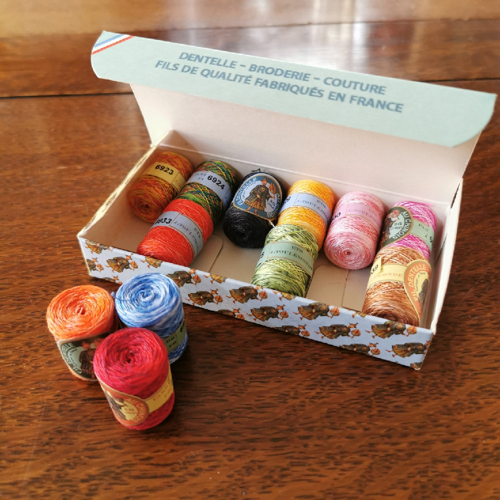 Sajou Thread - Calais Cotton Lace Assortment Box