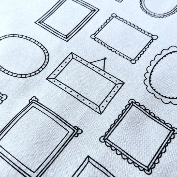 'Frames' Printed Fabric Panel