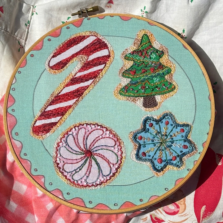 Dropcloth Sampler - Cookie Ornaments