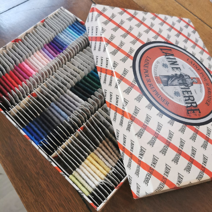 Sajou Laine St Pierre Darning Wool - Full box of 96 colours