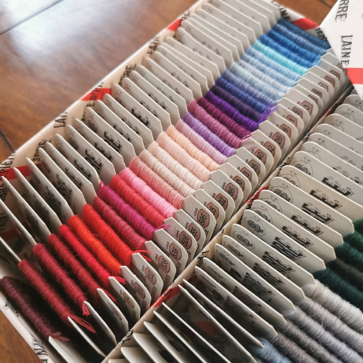 Sajou Laine St Pierre Darning Wool - Full box of 96 colours