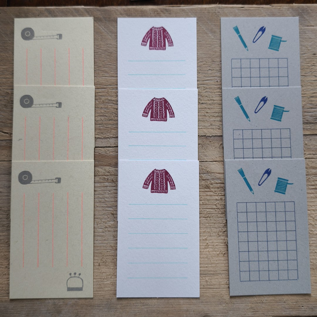 Nombre Mini Haberdashery Note Cards