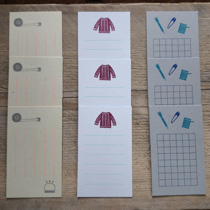 Nombre Mini Haberdashery Note Cards