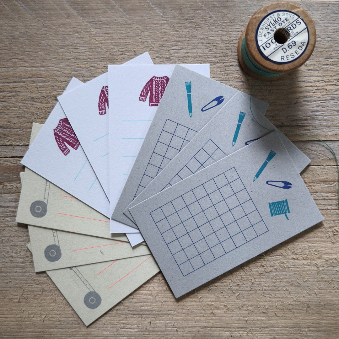 Nombre Mini Haberdashery Note Cards